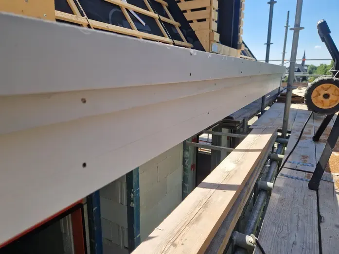 Villa incl. dakkapellen + prefab schoorstenen, klaar voor start pannen hangen!